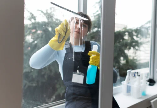 Nettoyage de vitres intérieures et extérieures au Rozier
